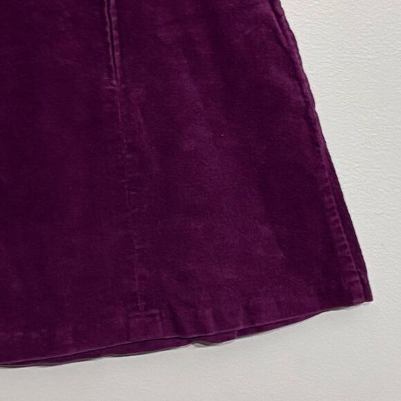 Plum Pudding | Baby Girl Purple Embellished Velvet Corduroy Dress size 3T - Picture 10 of 11